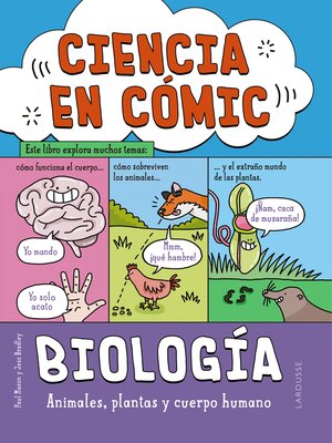 cover image of Ciencia en cómic. Biología